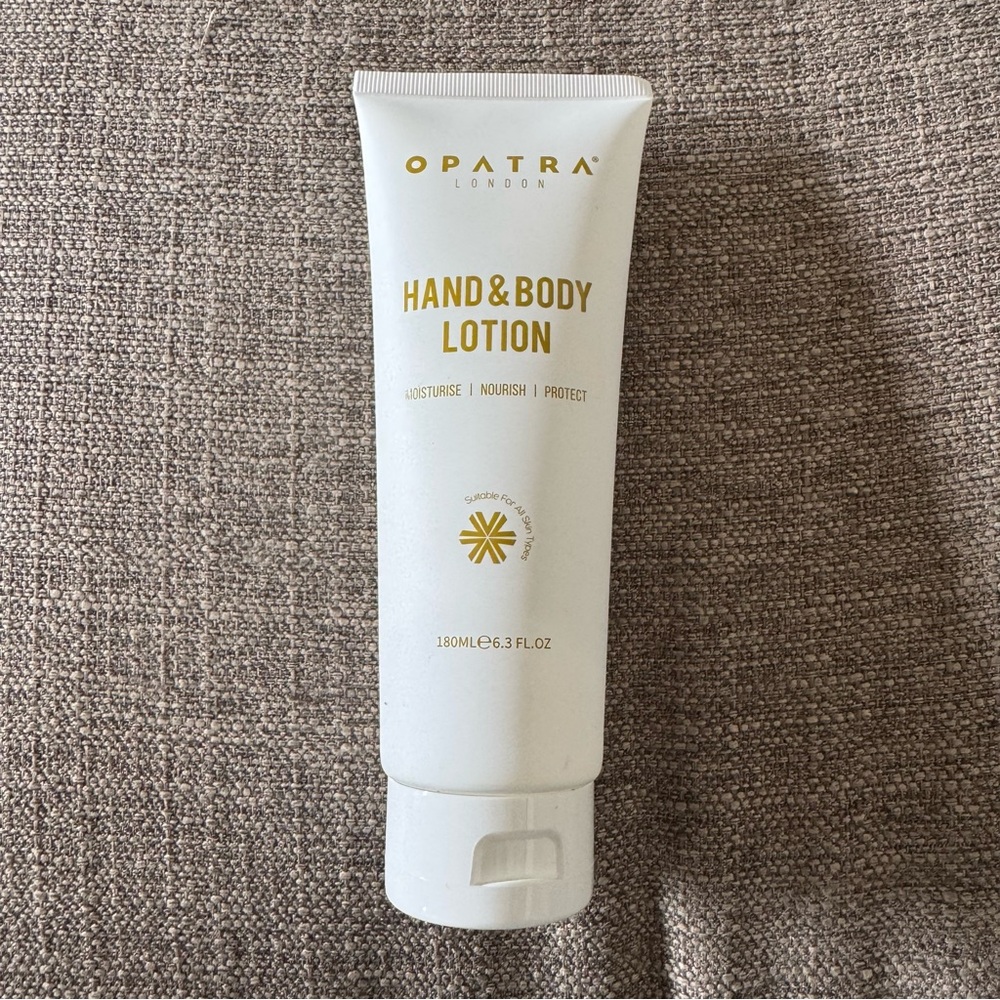 Opatra London Hand & Body Lotion, NEW and Unopened. 6.3 Ounces.